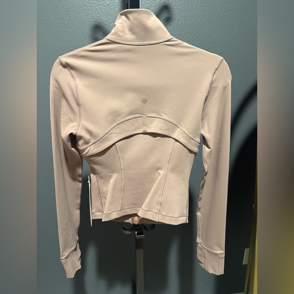 Lululemon Define Cropped Jacket - Twilight Rose / Rose Gold (Luon)*Sparkle - Picture 6 of 8